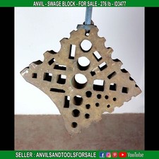 ANVIL - SWAGE BLOCK - 276 lb - ID3477