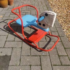 Vintage triang 1950s /60s metal rocking horse