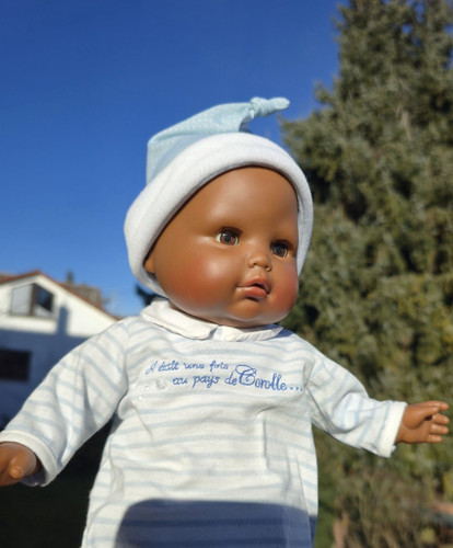 Corolle doll dark eloise baby - dark,