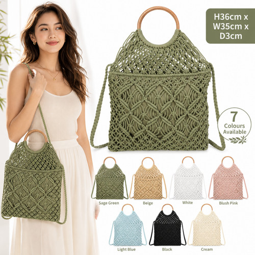 Women crochet shoulder bag - crochet,