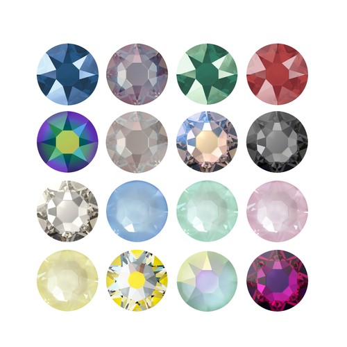 Swarovski crystals 2078 xirius - crystals,