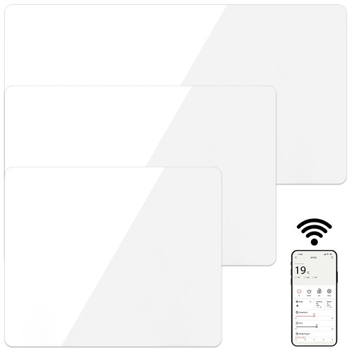 Mylek glass slimline white - mylek,