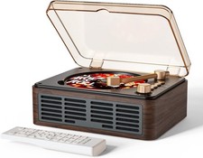 CD Player with Speakers Bluetooth Nostalgic Retro Portable CD Players for Home W