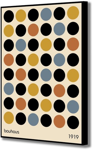 Bauhaus coloured circles - bauhaus,