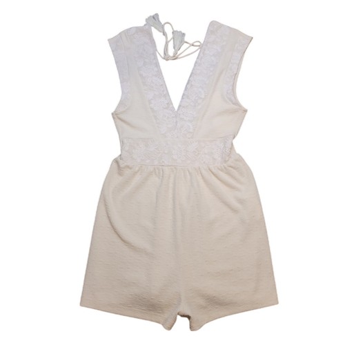 Zara lace backless romper - zara,