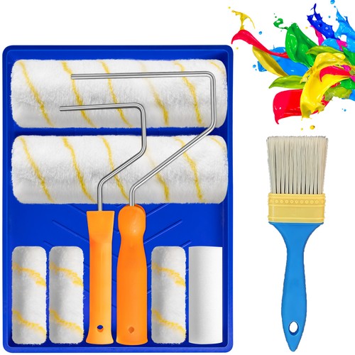 Paint roller set with tray - 9",