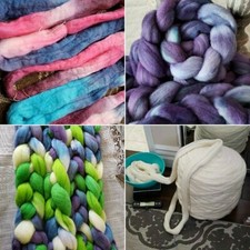 20 lbs Bulk Wool Roving