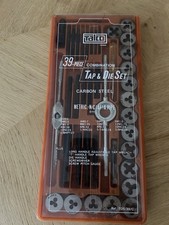 Talco Vintage Carbon Steel Tap and Die Set 39-Piece