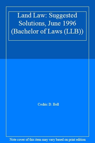 Land law suggested solutions - law:,