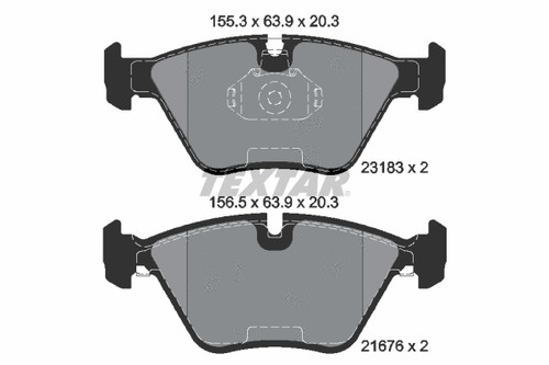 Front brake pad - brake,