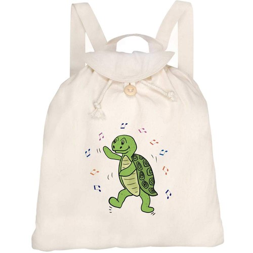 Turtle dancing canvas - 'turtle,