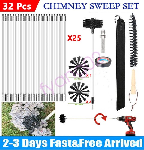 32x flexible chimney sweep - 32x,