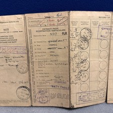 THAMES 15CWT VAN 1963 CLASSIC VINTAGE RF60 LOGBOOK MEMORABILIA