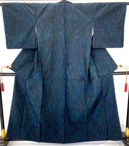 Japanese vintage kimono - vintage, silk