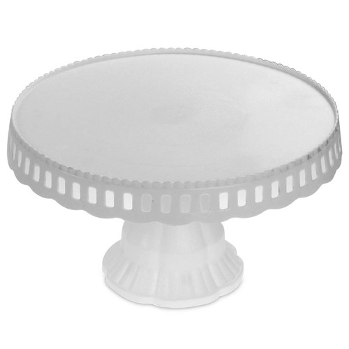 White plastic traditional - white,
