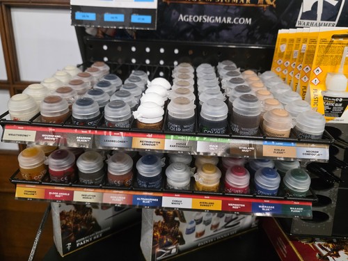 Warhammer citadel paints - warhammer,