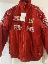 Ferrari Vintage Michael Schumacher Formula 1 Racing  Jacket Size XL