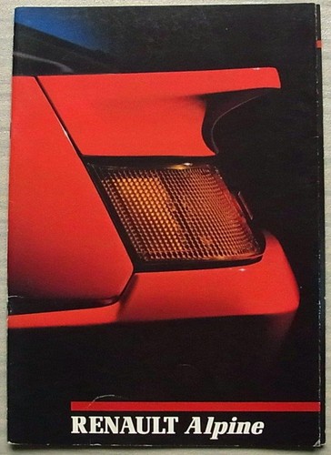 Renault alpine turbo car - turbo,