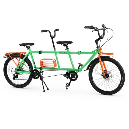 Zukka foldable tandem bike - 24",