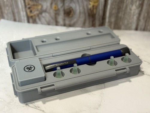 Grey novopen pen holder - novopen, |