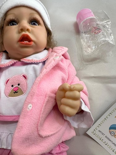 Reborn baby girl doll - reborn,