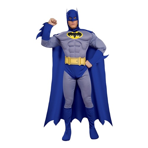 Batman mens deluxe muscles - batman,