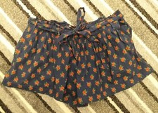 Jack Wills Navy Floral Shorts