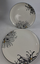 Denby Monsoon Chrysanthemum - 2 Dinner Plates 11"  (28 cm)