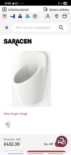 Waterless urinals saracen - waterless,