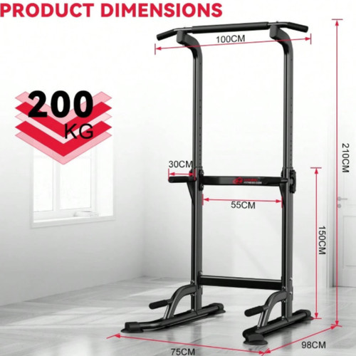 Freestanding pull bar dip - up,