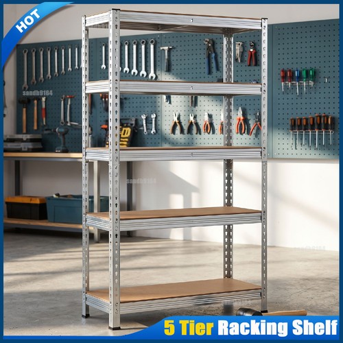 Garage racking tier shelving - garage, 5