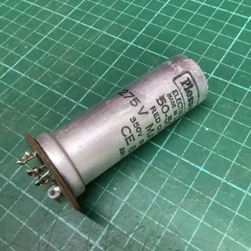 Vintage plessey capacitor - plessey,