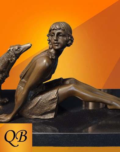 Art deco bronze - art, friends