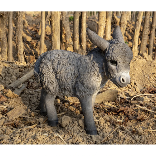 Standing donkey garden - standing, statue
