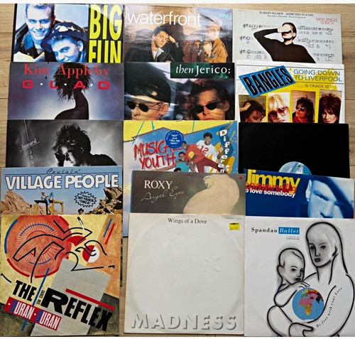 80s job lot 12 vinyl - job,