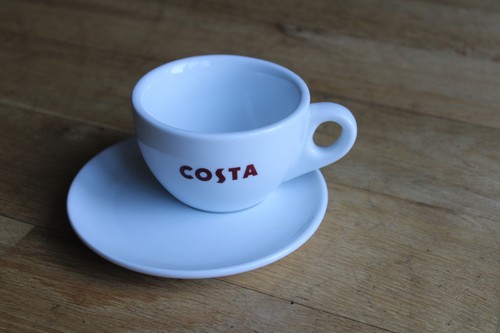 Costa coffee cup latte - costa,