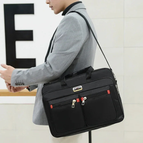 Men business briefcase - briefcase, tote