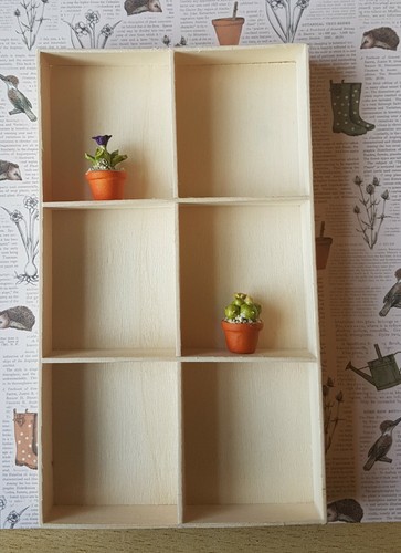 Shelf bare wooden - 6,