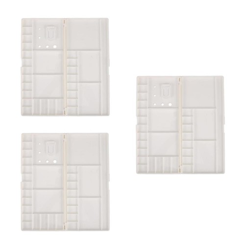 3pcs portable paint - 3pcs, palette