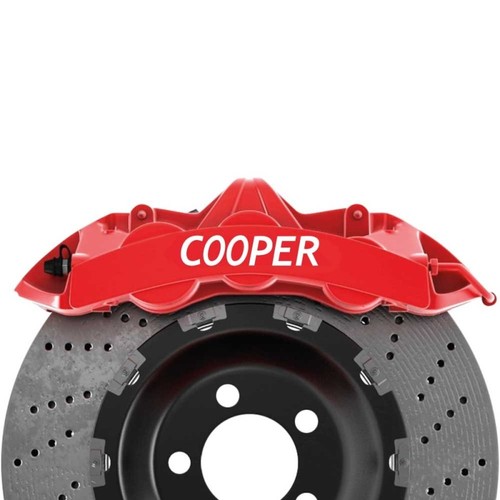 Brake caliper stickers pcs - brake,