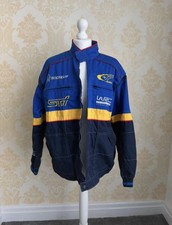 Subaru WRC racing jacket blue