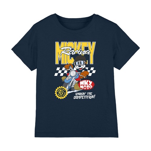 Mickey mouse motor bike racing - mouse,