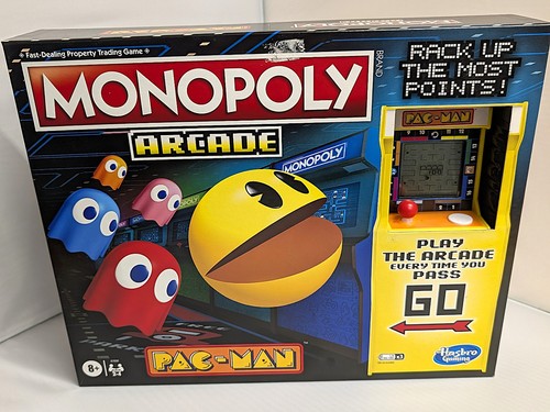 Monopoly arcade pac man board - arcade,