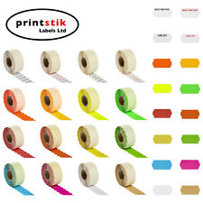 Price Gun Labels 26x12mm CT4 Multi Colours Lynx Puma Motex