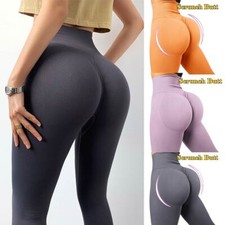 Women Anti Cellulite Yoga Pants Push Up Tik Tok Leggings Bum Butt Lift Sport Gym