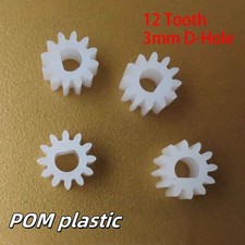 12 Tooth Plastic Gears 3mm
