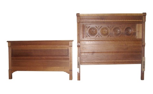 Antique solid cherry carved - antique,