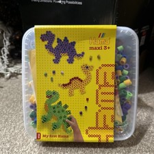 My First Hama Beads Set - Dinosaur 600 Pieces & Pegboards