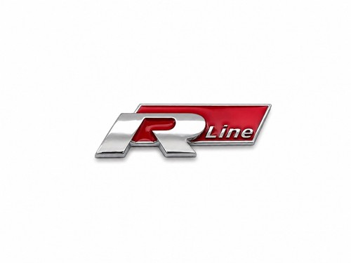 Line badge red touran - r,