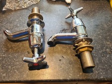 Pegler Performa Hot and Cold Cross head  3/4 Bath Taps  UK Made old stock